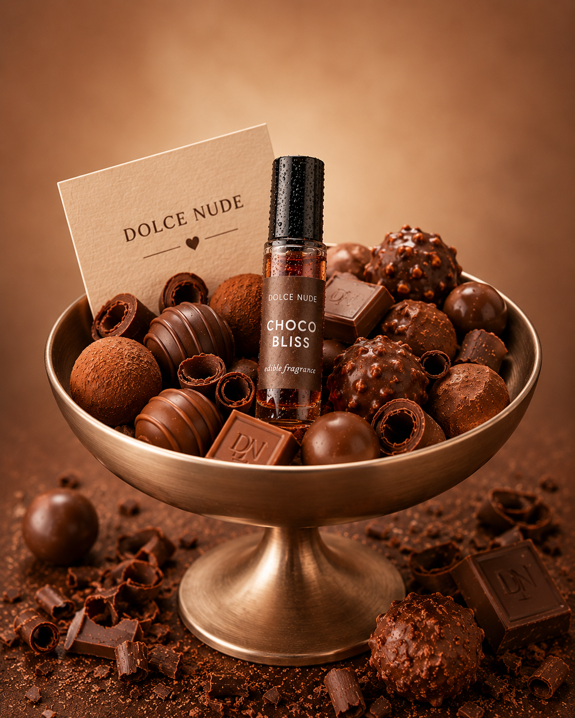 CHOCO BLISS 15ml mini - Edible Fragrance - DOLCE NUDE