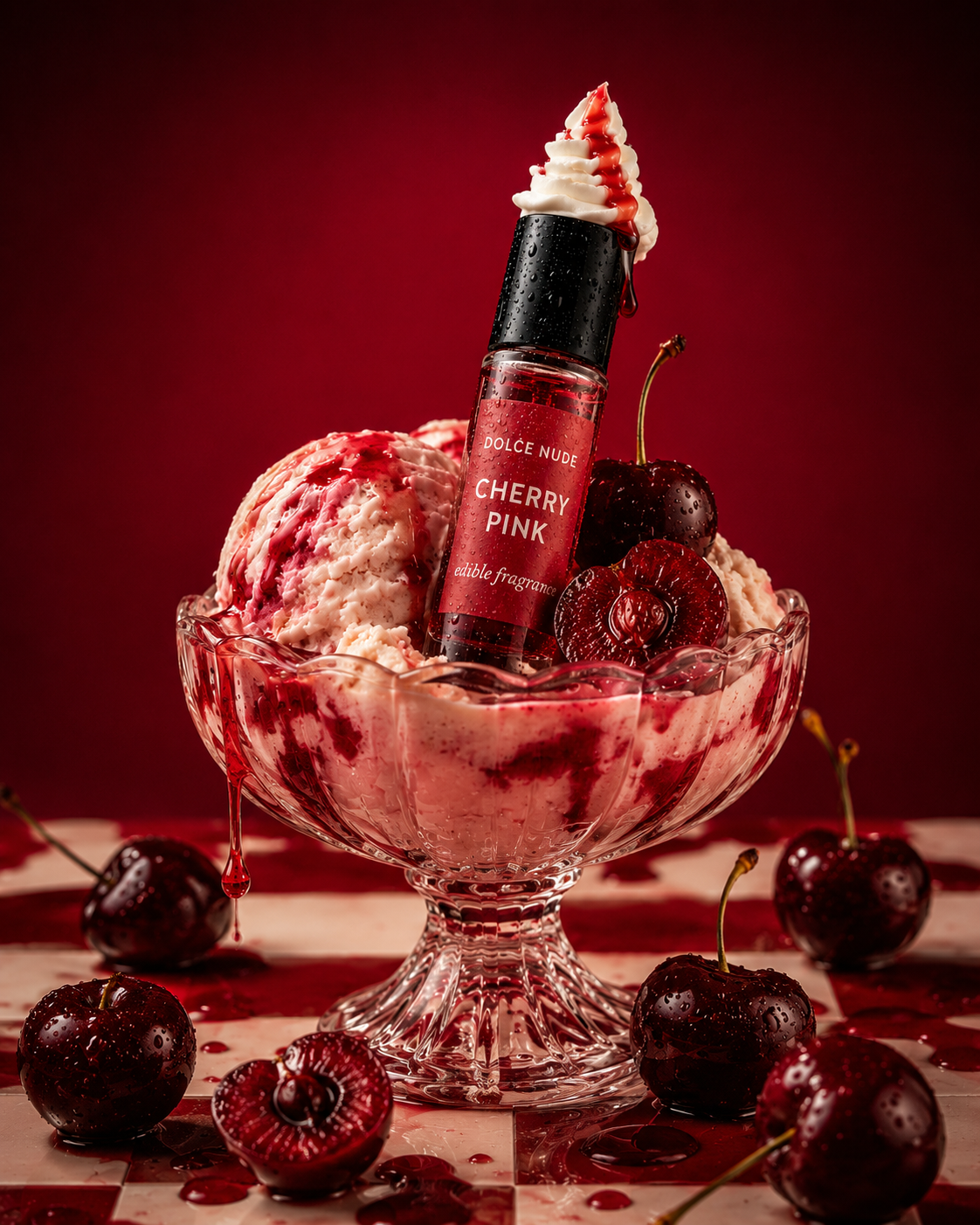 CHERRY PINK 15ml mini - Edible Fragrance - DOLCE NUDE